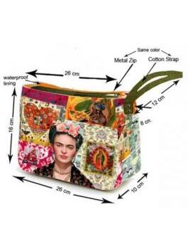 Detalle no seleccionable para compra Bolsos y Monederos de Frida Kahlo - Neceser - estuche grande con ESMEBA.