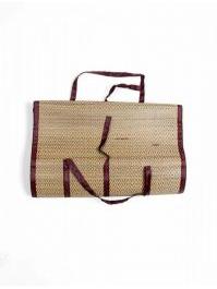 Estera fibras naturales plegable. Almohadas y Colchonetas para comprar al por mayor o detalle  en la categoría de Decoración Étnica Incienso y Expositores | ZAS.  [ESMO01]