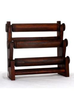 Modelo: Marrón expositor de mesa pulseras Mod Marrón