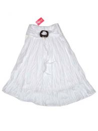 Modelo: Blanco Falda 100% algodón Mod Blanco