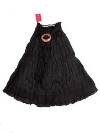 Modelo: Negro Falda 100% algodón Mod Negro