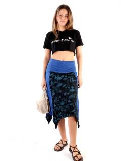 Detalle no seleccionable para compra Faldas y Minifaldas - Falda hippie bicolor con un FAEV17.