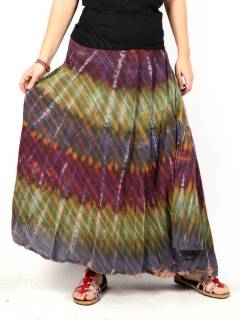 Detalle no seleccionable para compra Faldas y Minifaldas - Falda hippie larga multicolor FAEV18.