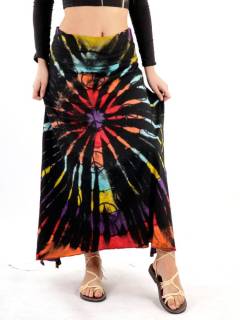 Falda Hippie larga Tie Dye Circular,  para comprar al por mayor o detalle  en la categoría de Ropa Hippie de Mujer | ZAS. [FAEV26]