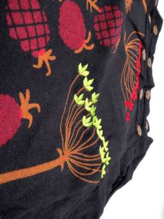 Detalle no seleccionable para compra Faldas y Minifaldas - Minifalda hippie patchwork. FAEV29.