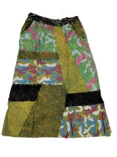 Faldas y Minifaldas - Eleva tu estilo con nuestra FAEV32C - Modelo Verde