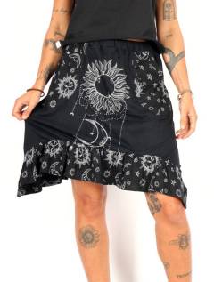 Falda sol y luna de aire místico, para comprar al por mayor o detalle. [FAEV39]
