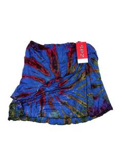 Modelo: M202 Faldas Hippie Étnicas - Minialda hippie de rayón FAJU01 - Modelo M202