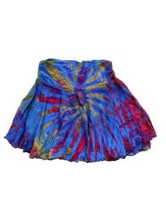 Modelo: M205 Faldas Hippie Étnicas - Minialda hippie con vuelo FAJU02 - Modelo M205