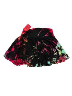 Modelo: M204 Faldas Hippie Étnicas - Minialda hippie con vuelo FAJU02 - Modelo M204