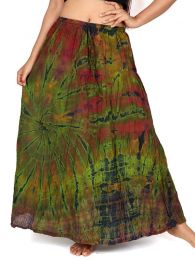 Detalle no seleccionable para compra Falda hippie de rayón detalle del producto