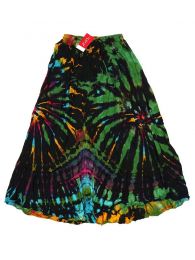 Modelo: M01 Falda hippie de rayón Mod M01