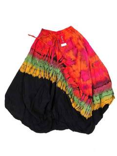 Modelo: Multi Faldas Hippie Étnicas - Falda hippie de rayón FAJU04 - Modelo Multi