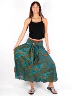 Faldas y Minifaldas - Falda hippie amplia y larga FAPI01.