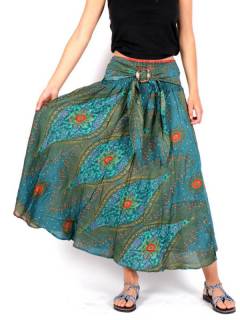 Faldas y Minifaldas - Falda hippie amplia y larga FAPI01.