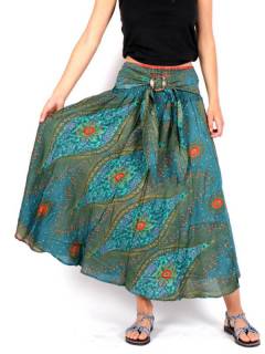 Detalle no seleccionable para compra Faldas y Minifaldas - Falda hippie amplia y larga FAPI01.