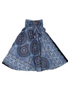 Modelo: Negro Vestidos Hippie y Alternativos - Vestido hippie con estampados FAPI02-V - Modelo Negro