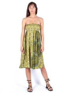 Detalle no seleccionable para compra Vestidos Hippie Étnicos - Vestido hippie con estampados FAPI02-V.