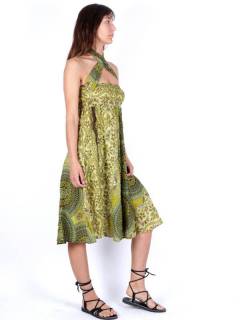 Detalle no seleccionable para compra Vestidos Hippie Étnicos - Vestido hippie con estampados FAPI02-V.