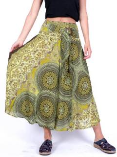 Faldas y Minifaldas - Falda hippie amplia y larga FAPI02.