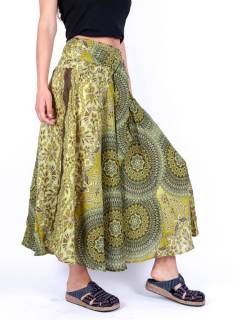 Falda Hippie con Hebilla de Coco [FAPI02]. Faldas y Minifaldas para comprar al por mayor o detalle  en la categoría de Ropa Hippie de Mujer | ZAS Tienda Alternativa.