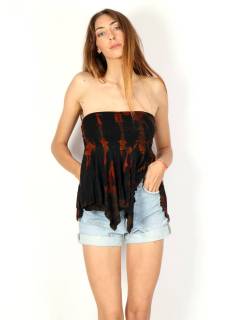 Detalle no seleccionable para compra Faldas y Minifaldas - Minialda hippie con picos, FAPN02.
