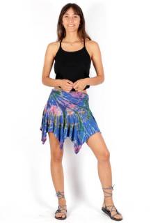 Faldas y Minifaldas - Minialda hippie con picos, FAPN02.