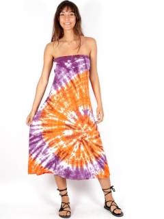Vestido hippie Tie Dye Larga,  para comprar al por mayor o detalle  en la categoría de Ropa Hippie de Mujer | ZAS Tienda Alternativa. [FAPN03-V]