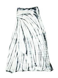 Modelo: Gris Faldas y Minifaldas - Falda hippie Larga que también FAPN03 - Modelo Gris