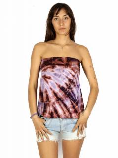 Top hippie Tie Dye cruzada,  para comprar al por mayor o detalle  en la categoría de Ropa Hippie de Mujer | ZAS. [FAPN05-T]