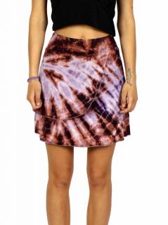 Minifalda hippie Tie Dye cruzada FAPN05 para comprar al por mayor o detalle  en la categoría de Ropa Hippie de Mujer Artesanal | ZAS.