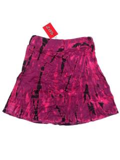 Modelo: Morado Faldas y Minifaldas - Minialda hippie de rayón FAPN05 - Modelo Morado