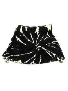 Modelo: Negro 2 Faldas y Minifaldas - Minialda hippie con vuelo FAPN06 - Modelo Negro 2