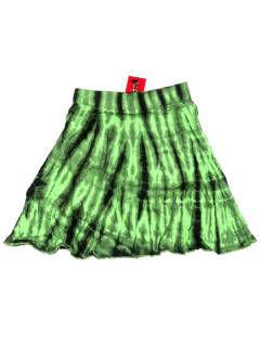 Modelo: Verde Faldas y Minifaldas - Minialda hippie con vuelo FAPN06 - Modelo Verde