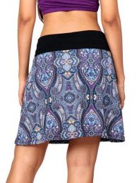 Detalle no seleccionable para compra Minifalda hippie 60% expandex detalle del producto