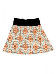 Modelo: Tierra Minifalda hippie 60% expandex Mod Tierra