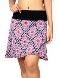 Detalle no seleccionable para compra Minifalda hippie 60% expandex detalle del producto