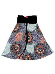 Modelo: Morado Falda larga por debajo de Mod Morado