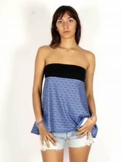 Top Hippie con estampado Etnico, para comprar al por mayor o detalle.[FASN1S-T]