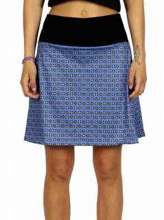 Minifalda Hippie con estampado Etnico, para comprar al por mayor o detalle.[FASN1S]