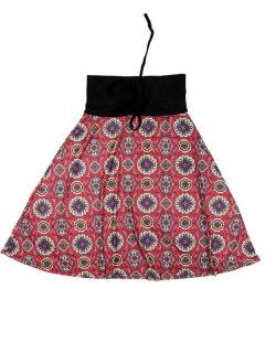 Modell: Rot Ethnische Hippie-Kleider - Kleid, das auch FASN29-T - Red Model