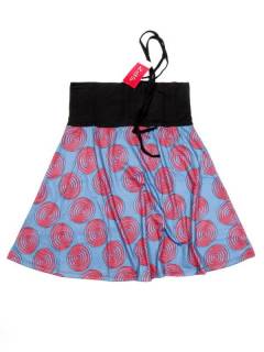 Modelo: Azul Vestidos Hippie Étnicos - Vestido - top que también FASN40-V - Modelo Azul