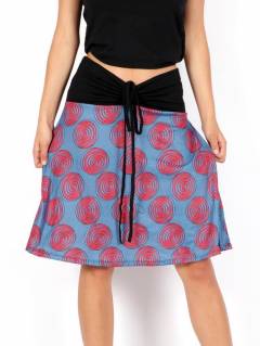 Falda Hippie con estampado Etnico [FASN40]. Faldas y Minifaldas para comprar al por mayor o detalle  en la categoría de Ropa Hippie de Mujer | ZAS Tienda Alternativa.