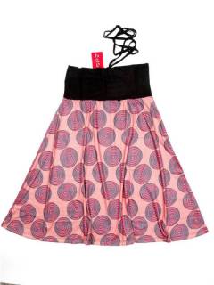 Faldas y Minifaldas - Falda larga que también FASN41 - Modelo Rosa
