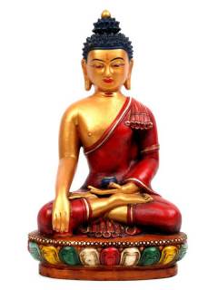 Modelo: Bhumisparsha Decoración Etnica - Figura buda dormido, figura Bhumisparsha realizada FIC6 - Modelo Bhumisparsha