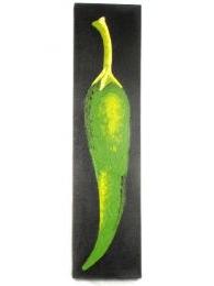 Lienzos pintados motivo chilli medicas: 60x15 cm [FRLI5]. Decoración Etnica para comprar al por mayor o detalle  en la categoría de Decoración Étnica Incienso y Expositores | ZAS.