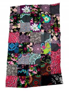 Detalle no seleccionable para compra Pañuelos Fulares y Pareos - Pareo hippie patchwork estampado FUHC01.