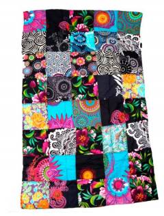 Pañuelos Fulares y Pareos - Pareo hippie patchwork estampado FUHC01.