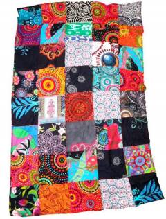 Detalle no seleccionable para compra Pañuelos Fulares y Pareos - Pareo hippie patchwork estampado FUHC01.