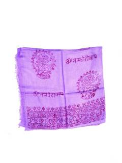 Modelo: Morado Pañuelos Fulares y Pareos - Fular Pareo Hippie Hare Rama FUKA01 - Modelo Morado